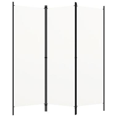 vidaXL Cloison de séparation 3 panneaux Blanc 150x180 cm product