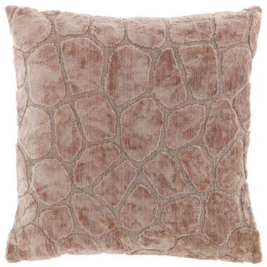 Unique Living - Kussen Elina 45x45cm Old Pink product