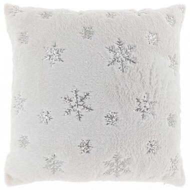 Unique Living - Coussin Ice Crystal 45x45cm Argent product