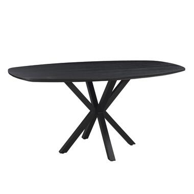 Table de salle à manger ovale Lissabon - manguier noir - 160 cm product