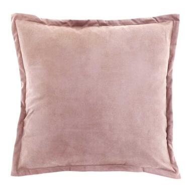 Unique Living - Kussen Basics 45x45cm Old Pink product