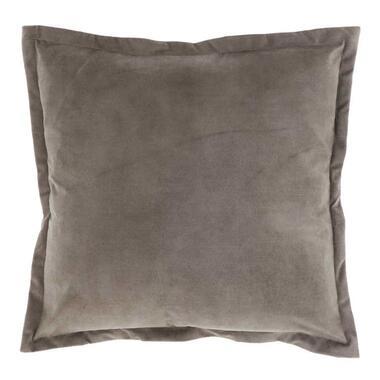 Unique Living - Kussen Basics 45x45cm Taupe product