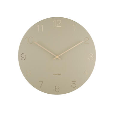 Horloge murale Charm - Vert olive - Ø40cm product