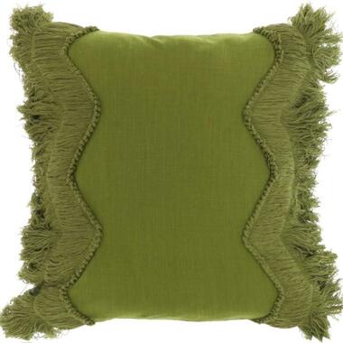 Unique Living - Kussen Fajah 45x45cm Olive Green product