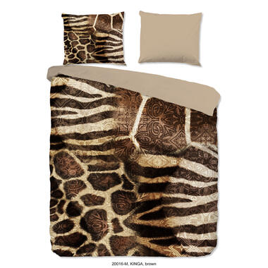 Pure Housse de couette "imprim' animal" - Marron - (140x200/220 cm) - Microfibre product