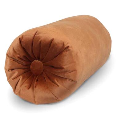 Unique Living - Coussin Sien 20x45cmØ Cuir Marron product