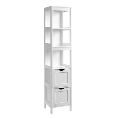 Parya Home - Armoire de toilette haute - Bois - Blanc product