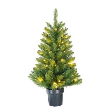 Black Box Trees Riverton Kunstkerstboom in Pot - LED verlichting H90cm product