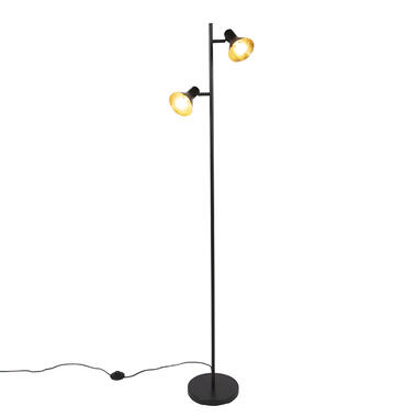 Qazqa vloerlampen magno zwart e14 product