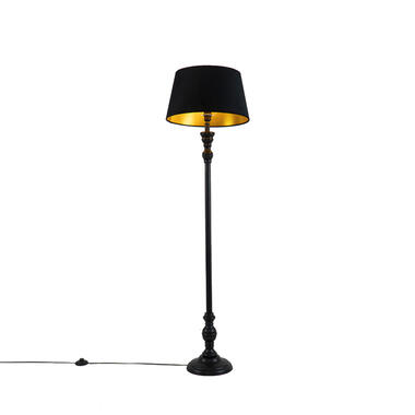 QAZQA lampadaire classique noir - classico product