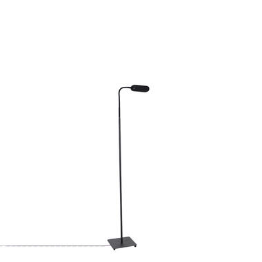 Qazqa lampadaire noir avec led 5 niveaux de gradation en kelvin - botot product