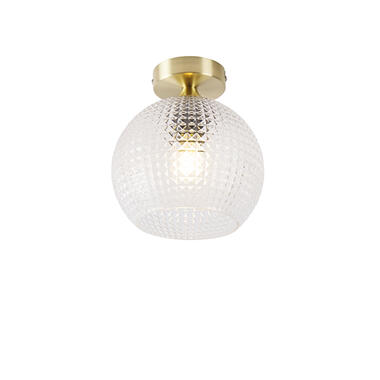 Qazqa plafondlamp sphere goudkleurig e27 product