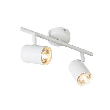 Qazqa spot moderne blanc 2 lumières orientables - jeana 2 product