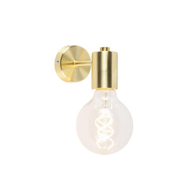 QAZQA wandlamp Facil goud/messing E27 product