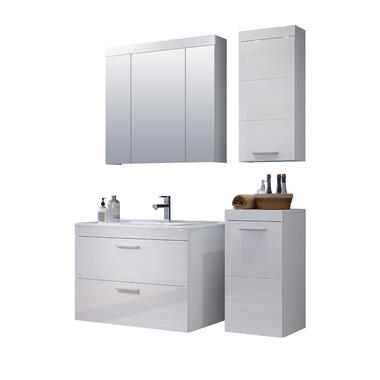 Hioshop Devon Ensemble de meubles de salle de bain D avec armoire de toilette- product