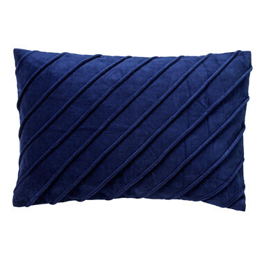 PACO - Sierkussen velvet 40x60 cm Insignia Blue - donkerblauw product