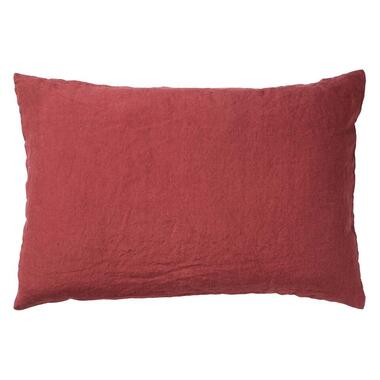 LINN - Sierkussen 40x60 cm - 100% linnen - Merlot - rood product