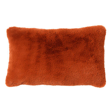 ZAYA - Kussenhoes 30x50 cm - bontlook - effen kleur - Potters Clay - oranje product