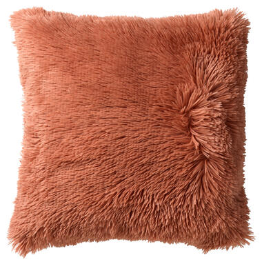 FLUFFY - Kussenhoes 60x60 cm - superzacht - XL kussensloop - Muted Clay - roze product