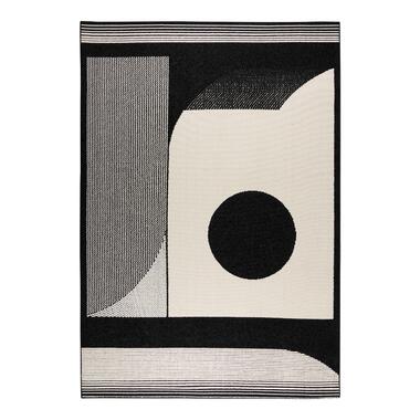 Interieur05 Buitenkleed Eirman zwart/wit - 160 x 230 cm product