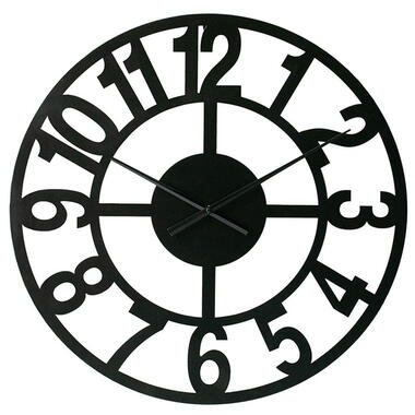 LW Collection Horloge murale Jannah noir 60cm product