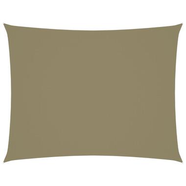 vidaXL Zonnescherm rechthoekig 2x3 m oxford stof beige product