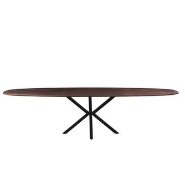 Table de salle à manger ovale Lissabon - manguier brun - 300 cm product