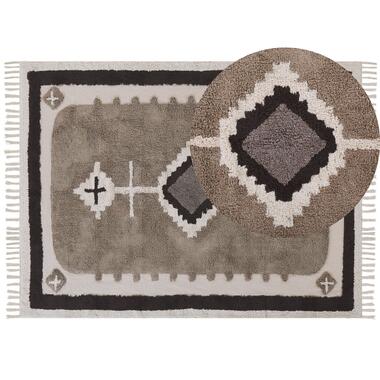 Tapis en coton Beige 160 x 230 cm GEYVE product