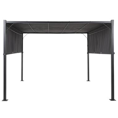 Tonnelle de jardin rectangle gris foncé 310 x 310 cm à LED PARGA product