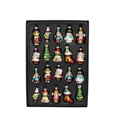 House of Seasons Lot de Decoration de Noël - 20 pièces - Vert product