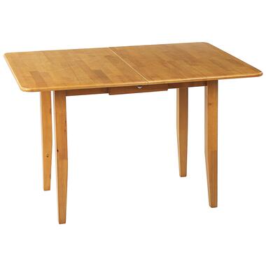 MASELA - Uitschuif eettafel - Lichthout - 90/120 x 60/90 cm - Hout product