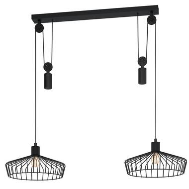 EGLO Winkworth Hanglamp - E27 - Ø 50 cm - Zwart product