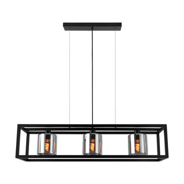 EGLO Brisling Hanglamp - E27 - 110 cm - Zwart product