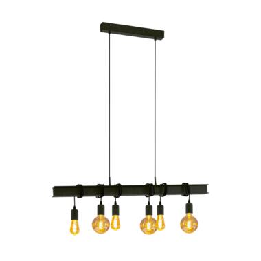 EGLO Townshend 6 Hanglamp - E27 - 100,5 cm - Zwart product