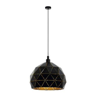 EGLO Roccaforte Hanglamp - E27 - Ø 40 cm - Zwart/Goud product