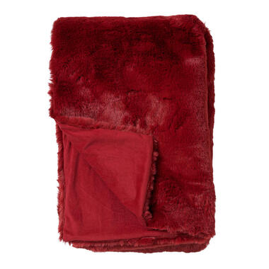 Plaid Zinzi - rouge - 140x180 cm product