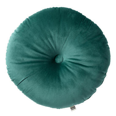 OLLY - Sierkussen rond velvet Ø40 cm - Sagebrush Green - groen product