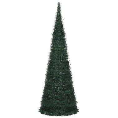 vidaXL Sapin de Noël artificiel pré-éclairé avec guirlandes vert 180cm product