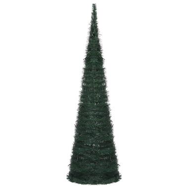 vidaXL Sapin de Noël artificiel pré-éclairé avec guirlandes vert 150cm product