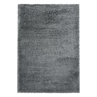 Pearl Soft Hoogpolig Vloerkleed Lichtgrijs - 140x200 CM product