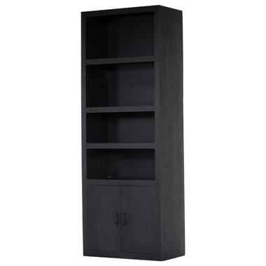 Table de salle à manger ronde Batti - bois de manguier noir - Ø100 cm product