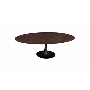 Table de salle à manger ovale Ziggy - pied en O brun - 200 cm product