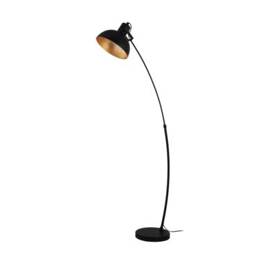 EGLO Jaafra Vloerlamp - E27 - 158 cm - Zwart, Goud product