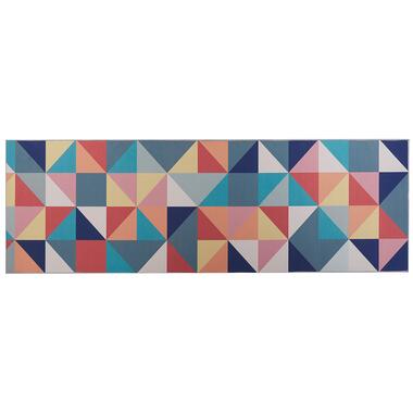 VILLUKURI - Laagpolig vloerkleed - Multicolor - 80x240 cm - Polyester product