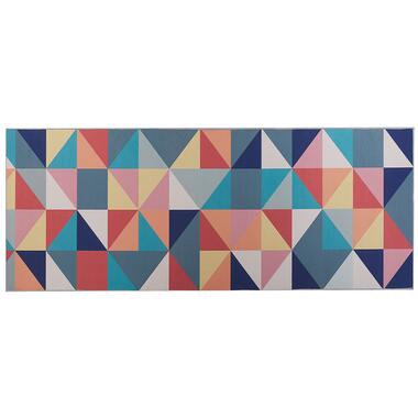 VILLUKURI - Laagpolig vloerkleed - Multicolor - 80x200 cm - Polyester product