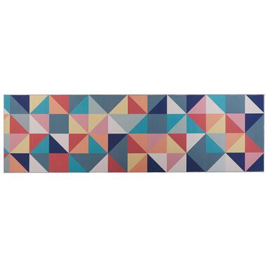 VILLUKURI - Laagpolig vloerkleed - Multicolor - 60x200 cm - Polyester product