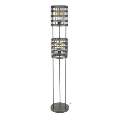 Vloerlamp Metaal Ø30cm - 2-Lichts - Lamp Metal Blinds product