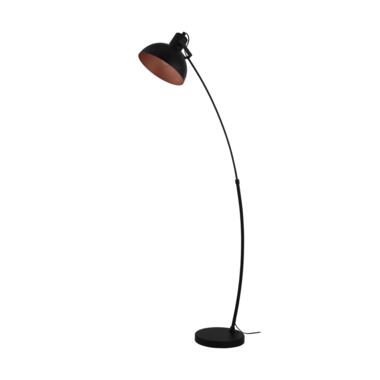 EGLO Jaafra Vloerlamp - E27 - 158 cm - Zwart/Koper product