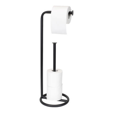 LOFT42 Grant Toiletrolhouder - Vrijstaand - Zwart product
