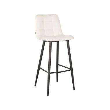 LABEL51 - Tabouret de bar Jelt - Boucle ivoire - 42x46x105 cm product